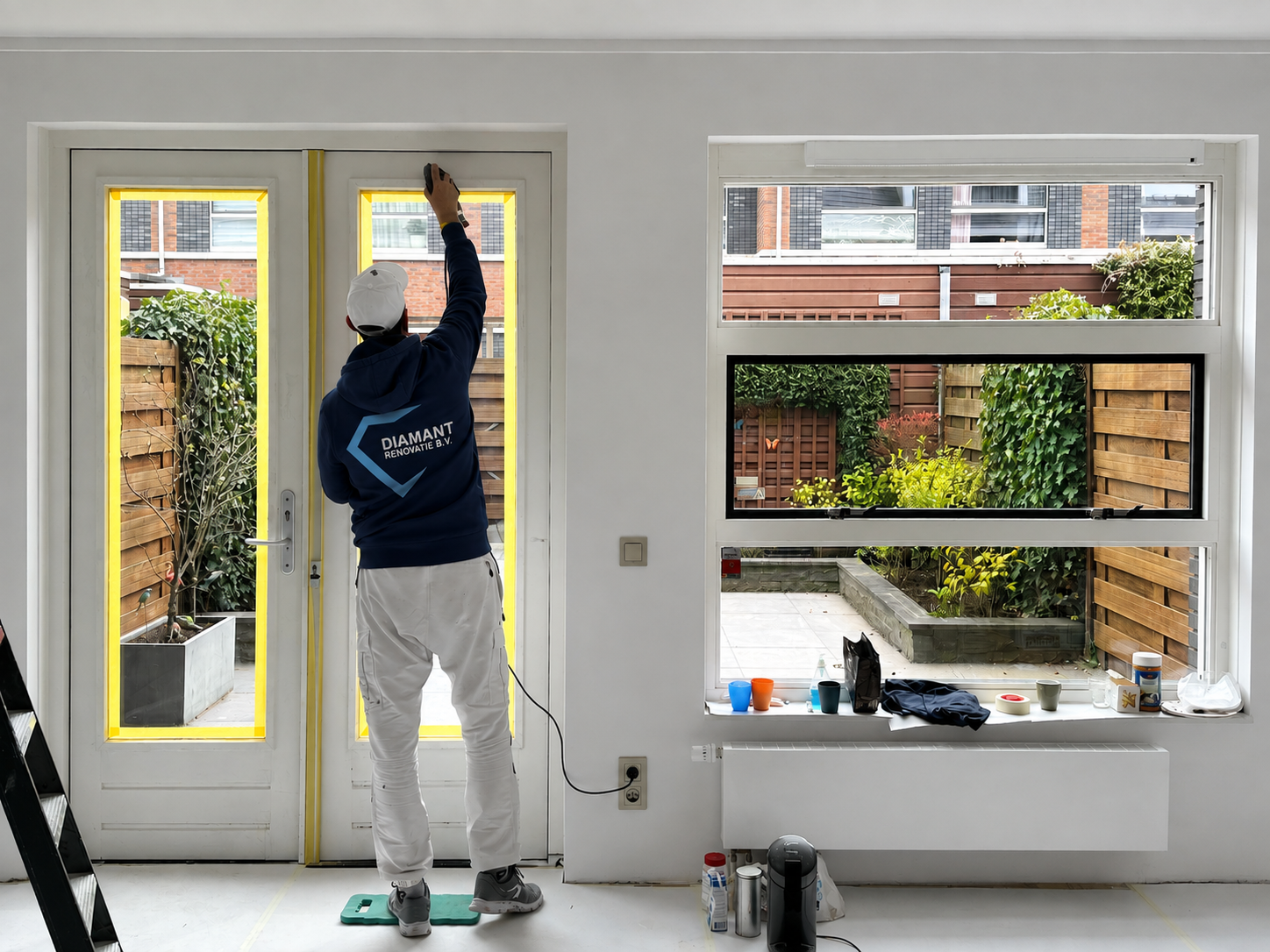 Moderne keukenrenovatie door Diamant Renovatie B.V.