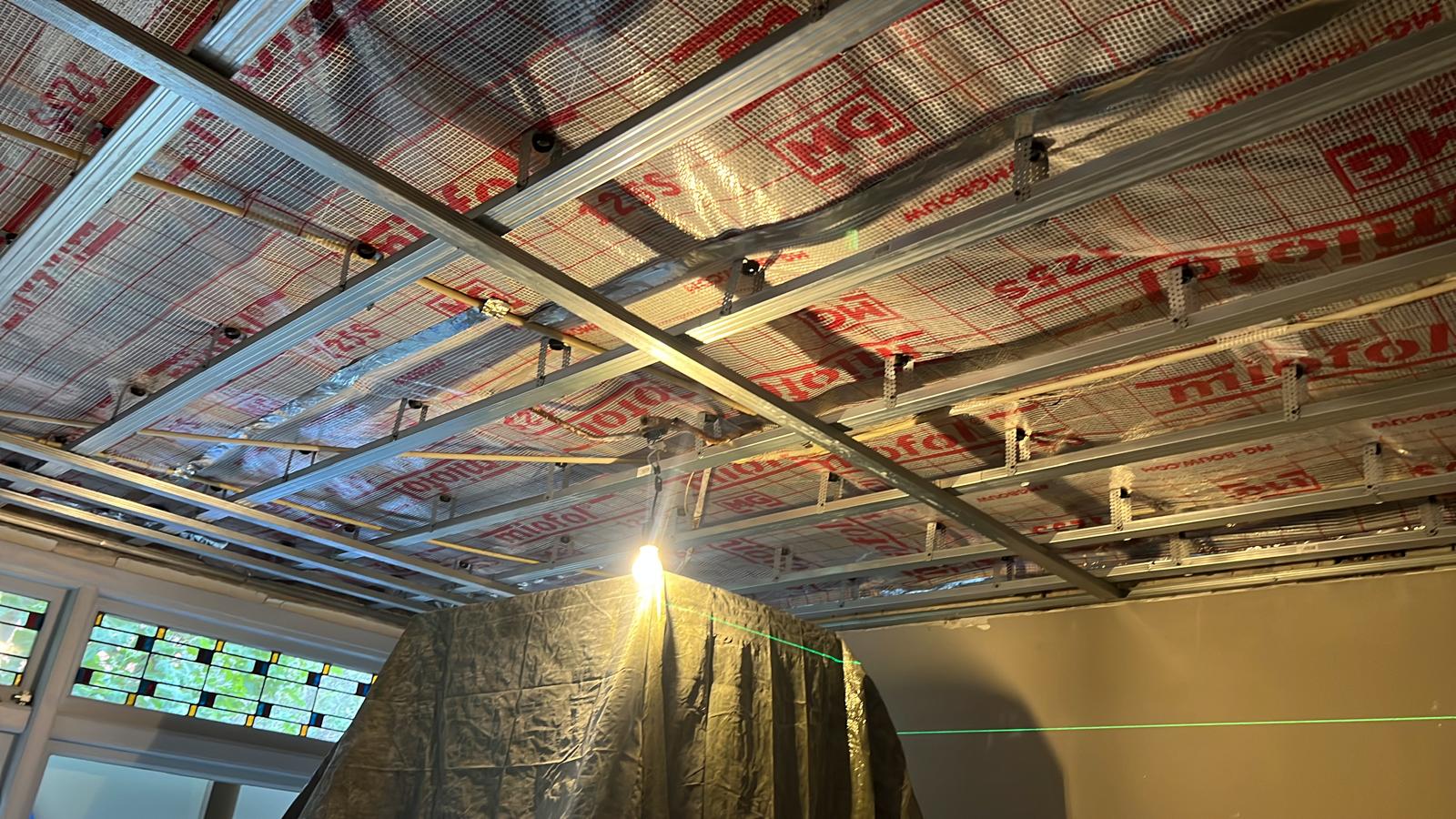 Professionele isolatie aangebracht