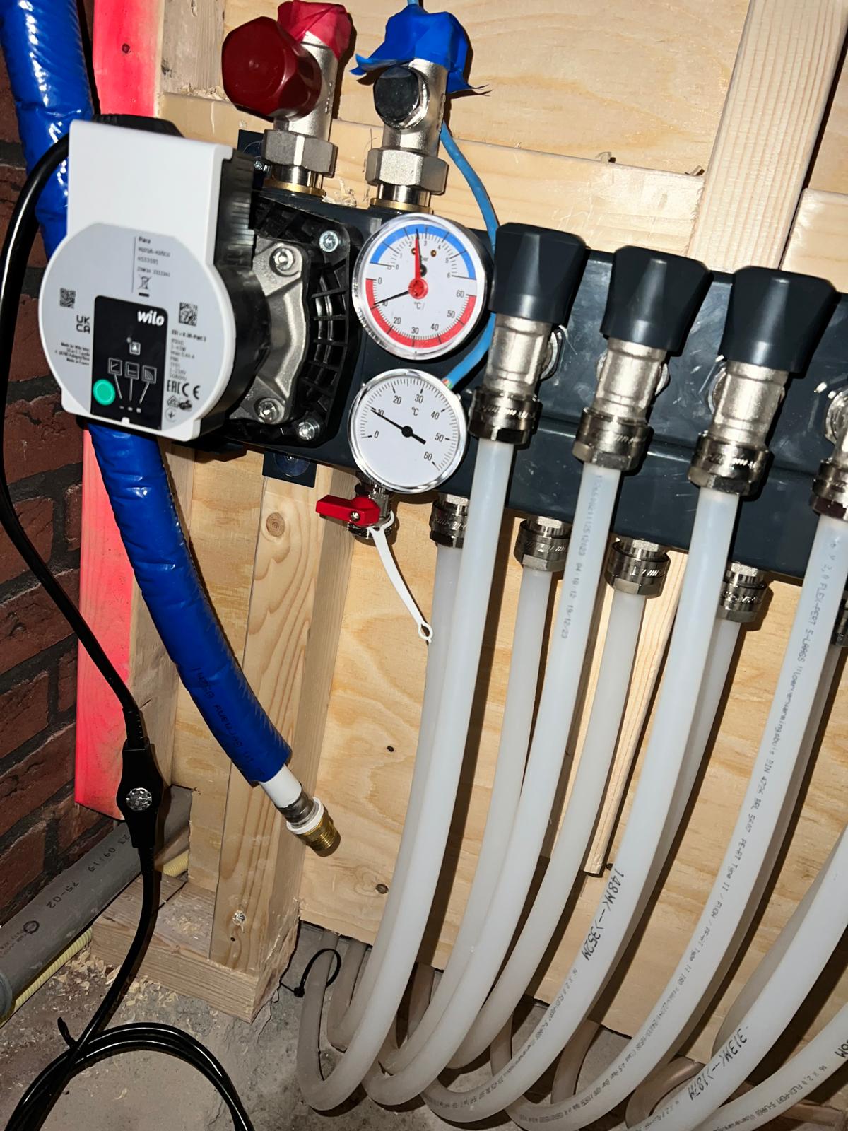 Complete vloerverwarming installatie door onze vakmensen